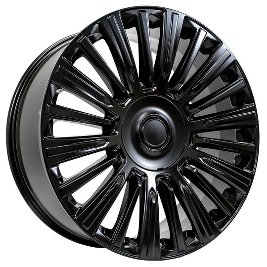 CA92-24100-6550-28B1 - OE Wheels Replica CA92 24X10 6X139.7 ET28mm Satin Black - OE Wheels Wheels Canada