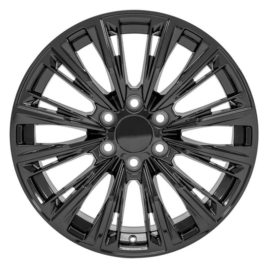 CA93-20090-6550-28B - OE Wheels Replica CA93 20X9 6X139.7 ET28mm Gloss Black - OE Wheels Wheels Canada