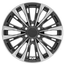 Charger l'image dans la galerie, CA93-20090-6550-28PG - OE Wheels Replica CA93 20X9 6X139.7 ET28mm Gloss Gunmetal with Polished Face - OE Wheels Wheels Canada