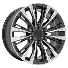 Charger l'image dans la galerie, CA93-20090-6550-28PG - OE Wheels Replica CA93 20X9 6X139.7 ET28mm Gloss Gunmetal with Polished Face - OE Wheels Wheels Canada