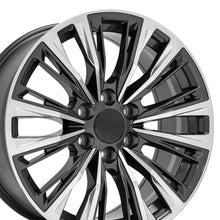 Charger l'image dans la galerie, CA93-20090-6550-28PG - OE Wheels Replica CA93 20X9 6X139.7 ET28mm Gloss Gunmetal with Polished Face - OE Wheels Wheels Canada