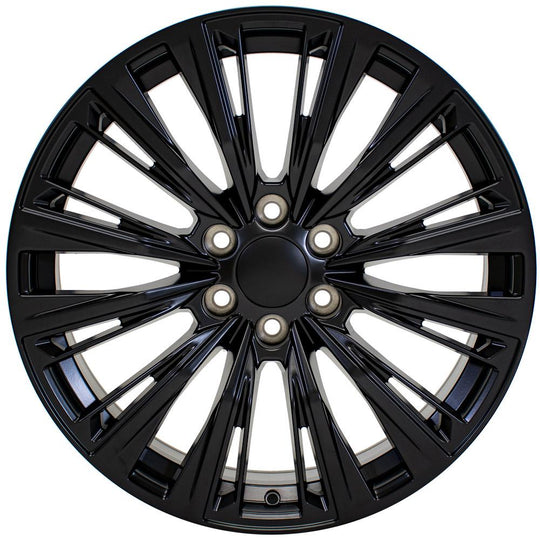CA93-22090-6550-28B1 - OE Wheels Replica CA93 22X9 6X139.7 ET28mm Satin Black - OE Wheels Wheels Canada