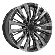 Load image into Gallery viewer, CA93-22090-6550-28PG - OE Wheels Replica CA93 22X9 6X139.7 ET28mm Gunmetal with Polished Face - OE Wheels Wheels Canada