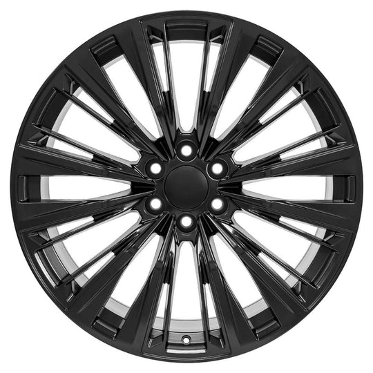CA93-24100-6550-28B1 - OE Wheels Replica CA93 24X10 6X139.7 ET28mm Satin Black - OE Wheels Wheels Canada