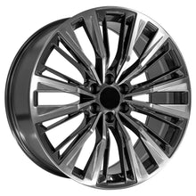 Load image into Gallery viewer, CA93-24100-6550-28PG - OE Wheels Replica CA93 24X10 6X139.7 ET28mm Gunmetal with Polished Face - OE Wheels Wheels Canada