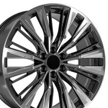 Load image into Gallery viewer, CA93-24100-6550-28PG - OE Wheels Replica CA93 24X10 6X139.7 ET28mm Gunmetal with Polished Face - OE Wheels Wheels Canada