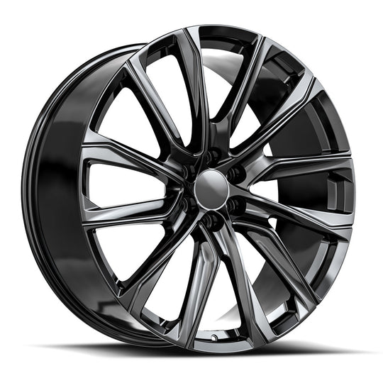 CAD34-2295031GB - O.E. Revolution CAD-34 22X9 6X139.7 31mm Gloss Black - O.E. Revolution Wheels Canada