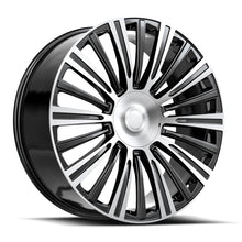 Charger l'image dans la galerie, CAD35-2295031BM - O.E. Revolution CAD-35 22X9 6X139.7 31mm Gloss Black &amp; Machined - O.E. Revolution Wheels Canada