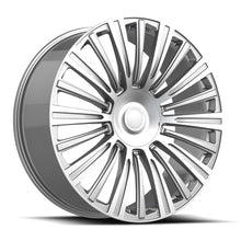 Load image into Gallery viewer, CAD35-24105031SM - O.E. Revolution CAD-35 24X10 6X139.7 31mm Silver &amp; Machined - O.E. Revolution Wheels Canada