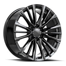 Load image into Gallery viewer, CAD36-2295031GBM - O.E. Revolution CAD-36 22X9 6X139.7 31mm Gloss Black &amp; Milled - O.E. Revolution Wheels Canada