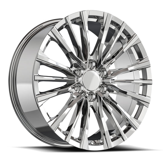 CAD36-26105031NC - O.E. Revolution CAD-36 26X10 6X139.7 31mm Nano Chrome - O.E. Revolution Wheels Canada