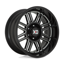 Load image into Gallery viewer, XD85029088318 - XD850 Cage 20X9 8X180  18mm Gloss Black Milled - XD Wheels Canada