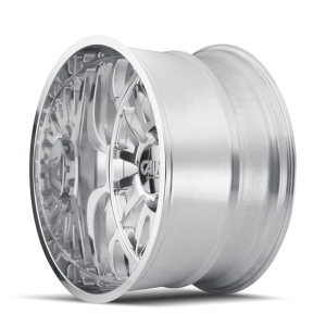 9110-22285P - Cali Off-Road Summit 22X12 5X139.7 /  ET -51mm Polished with Milled Spokes - Cali Off-Road Wheels Canada