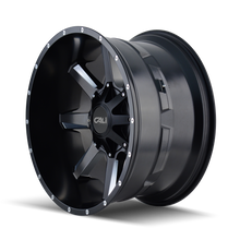 Charger l'image dans la galerie, 9100-22278M - Cali Off-Road Busted 22X12 8X180 /  ET -44mm Satin Black Milled - Cali Off-Road Wheels Canada