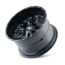 Charger l&#39;image dans la galerie, 9101-2978M18 - Cali Off-Road Americana 20X9 8X180 18mm Satin Black With Milled Spokes - Cali Off-Road Wheels Canada