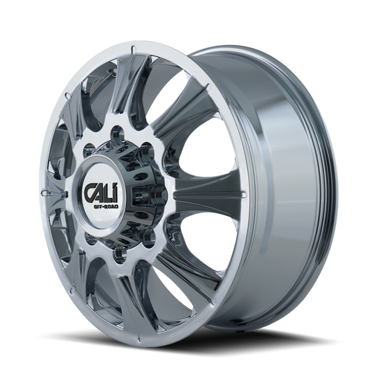9105-2879CIN - Cali Off-Road Brutal 20X8.25 8X210 /  ET 115mm Chrome - Cali Off-Road Wheels Canada