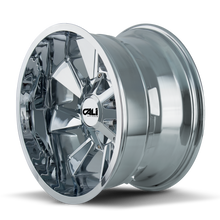 Load image into Gallery viewer, 9106-2978C - Cali Off-Road Distorted 20X9 8X180 0mm Chrome - Cali Off-Road Wheels Canada