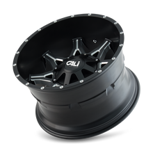 Charger l&#39;image dans la galerie, 9107-2937M18 - Cali Off-Road Obnoxious 20X9 6X135 18mm Satin Black With Milled Spokes - Cali Off-Road Wheels Canada