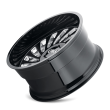 Load image into Gallery viewer, 9108-2183BM-30 - Cali Off-Road Switchback 20X10 6X139.7 /  ET -30mm Gloss Black Milled - Cali Off-Road Wheels Canada