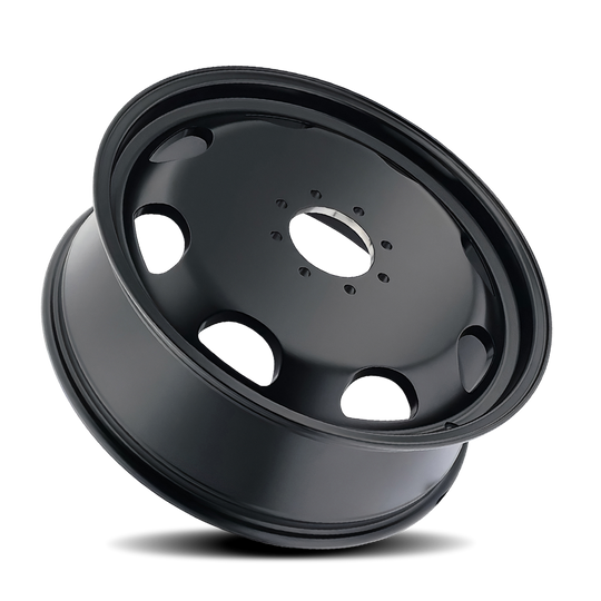 9110D-22879MBI100 - Cali Off-Road Summit Dually 22X8.25 8X210 /  ET 100mm Matte Black - Cali Off-Road Wheels Canada