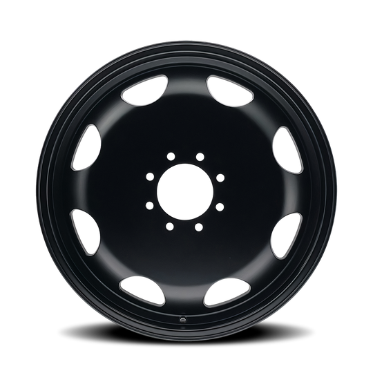 9110D-2877MBI100 - Cali Off-Road Summit Dually 20X8.25 8X200 /  ET 100mm Matte Black - Cali Off-Road Wheels Canada