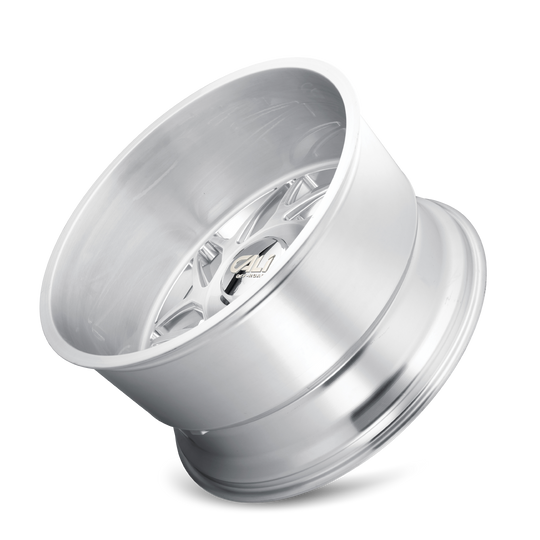 9112-2983BGC - Cali Off-Road Gemini 20X9 6X139.7 /  ET 0mm Brushed Milled - Cali Off-Road Wheels Canada