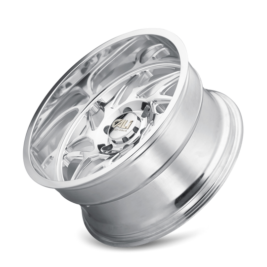 9112-24470P - Cali Off-Road Gemini 24X14 8X170 /  ET -76mm Polished - Cali Off-Road Wheels Canada