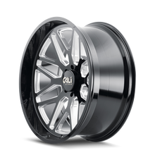 Load image into Gallery viewer, 9115-24436BM - Cali Off-Road Invader 24X14 6X135 /  ET -76mm Gloss Black Milled - Cali Off-Road Wheels Canada