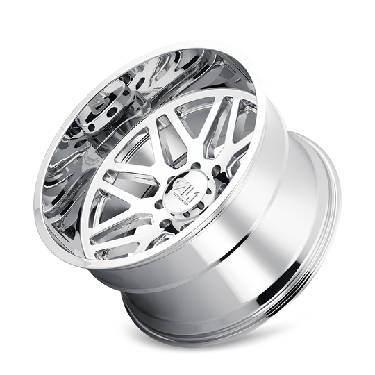9115-22281C - Cali Off-Road Invader 22X12 8X165.1 /  ET -51mm Chrome - Cali Off-Road Wheels Canada