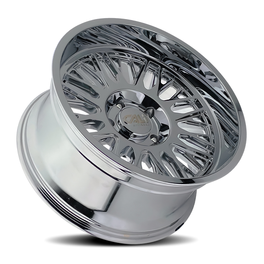 9116-24481C - Cali Off-Road Vertex 24X14 8X165.1 /  ET -76mm Chrome - Cali Off-Road Wheels Canada