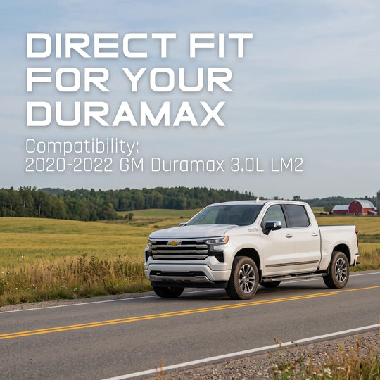 CAP-DP-GM20-409 - Tectonic 3" Cat & DPF Delete Pipe for 2020-2022 GM Duramax 3.0L LM2