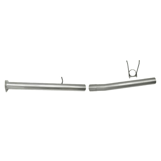 CAP-DP-RAM13-304 - Tectonic 4" Cat & DPF Delete Pipe for 2013-2018 Ram 2500/3500 6.7L Cummins