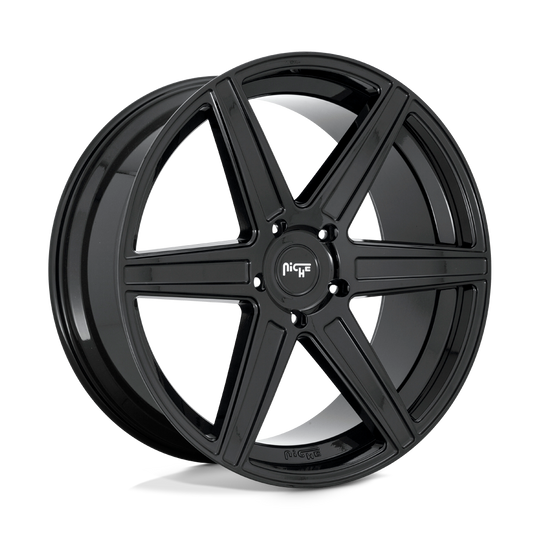 M185209043+38 - Niche M185 Carini 20X9 5X112  38mm Matte Black - Niche Wheels Canada