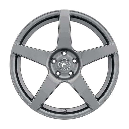 F21201165P56 - Forgestar CF5 20X11 5X114.3 +56mm Satin Black - Forgestar Wheels Canada