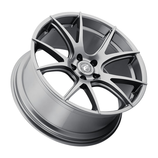F22301165P56 - Forgestar CF5V 20X11 5X114.3 +56mm Gloss Anthracite - Forgestar Wheels Canada