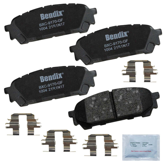 CFC1004 Bendix Priority One Ceramic Disc Brake Pads Bendix Canada