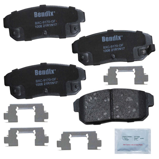 CFC1008 Bendix Priority One Ceramic Disc Brake Pads Bendix Canada