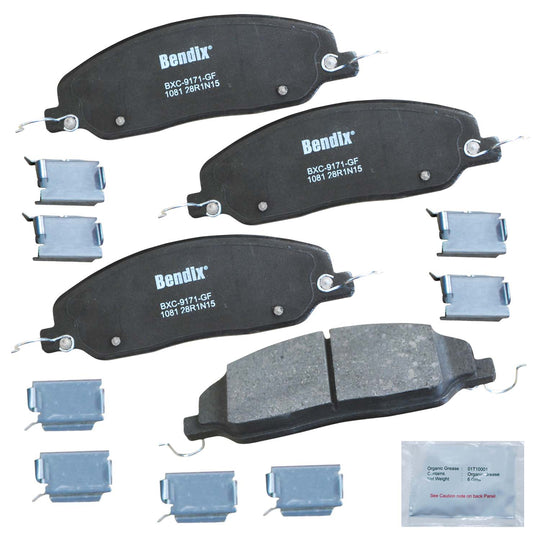 CFC1081 Bendix Priority One Ceramic Disc Brake Pads Bendix Canada