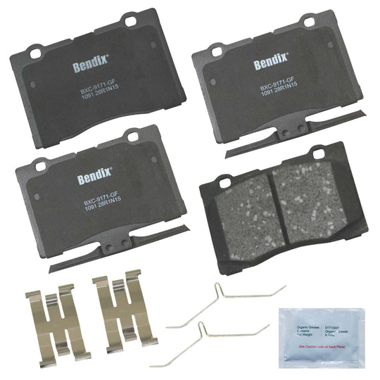 CFC1091 Bendix Priority One Ceramic Disc Brake Pads Bendix Canada