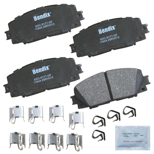 CFC1184A Bendix Priority One Ceramic Disc Brake Pads Bendix Canada