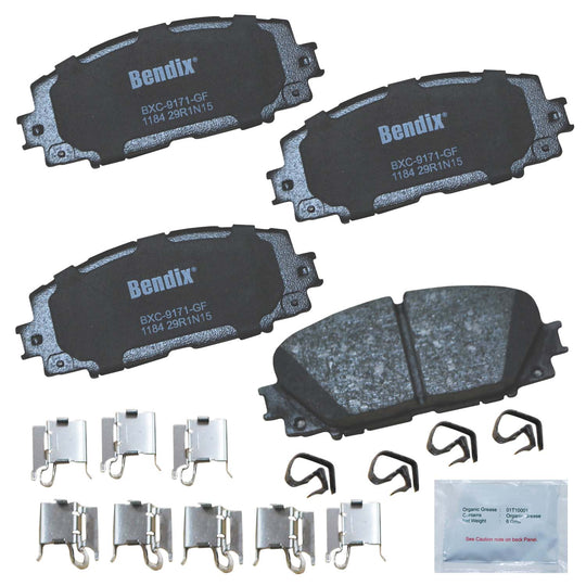 CFC1184 Bendix Priority One Ceramic Disc Brake Pads Bendix Canada