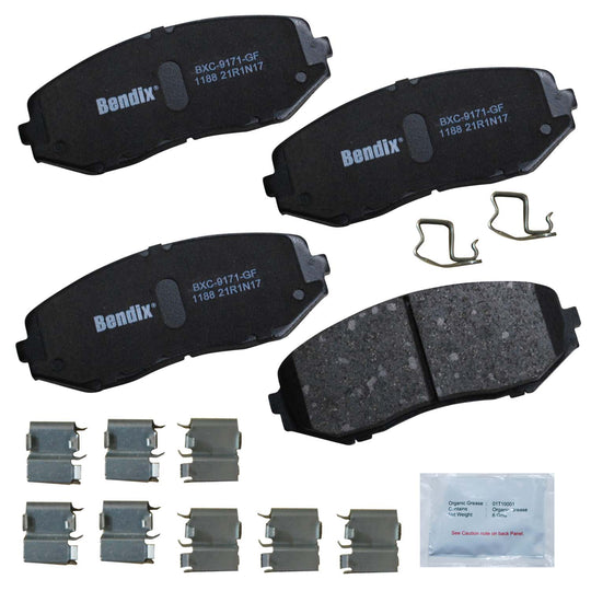CFC1188 Bendix Priority One Ceramic Disc Brake Pads Bendix Canada