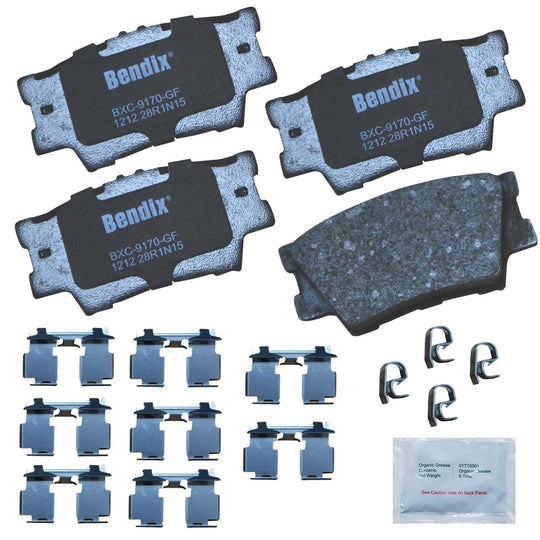 CFC1212 Bendix Priority One Ceramic Disc Brake Pads Bendix Canada