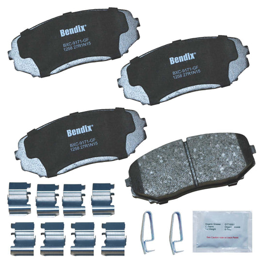 CFC1258 Bendix Priority One Ceramic Disc Brake Pads Bendix Canada
