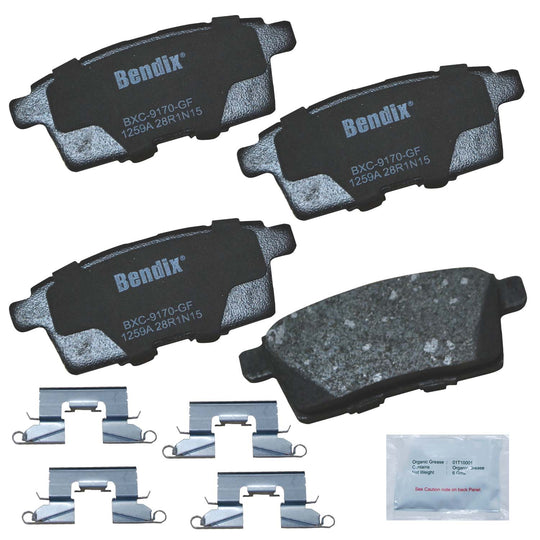 CFC1259A Bendix Priority One Ceramic Disc Brake Pads Bendix Canada