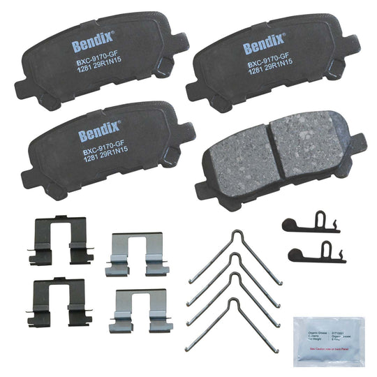 CFC1281 Bendix Priority One Ceramic Disc Brake Pads Bendix Canada