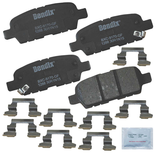 CFC1288 Bendix Priority One Ceramic Disc Brake Pads Bendix Canada