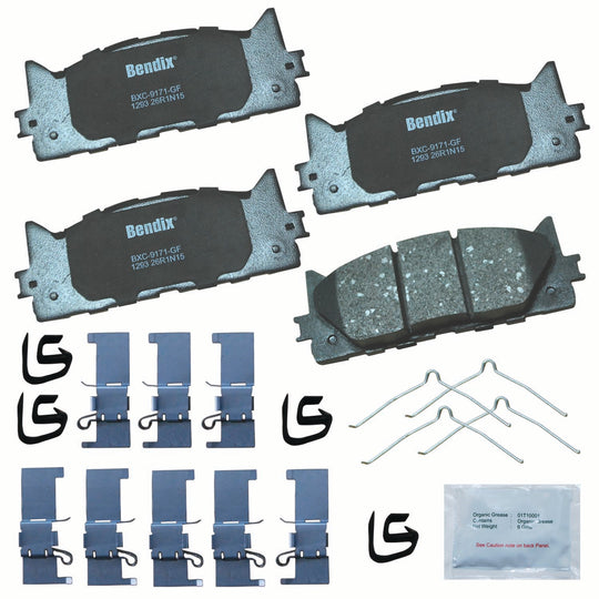 CFC1293 Bendix Priority One Ceramic Disc Brake Pads Bendix Canada