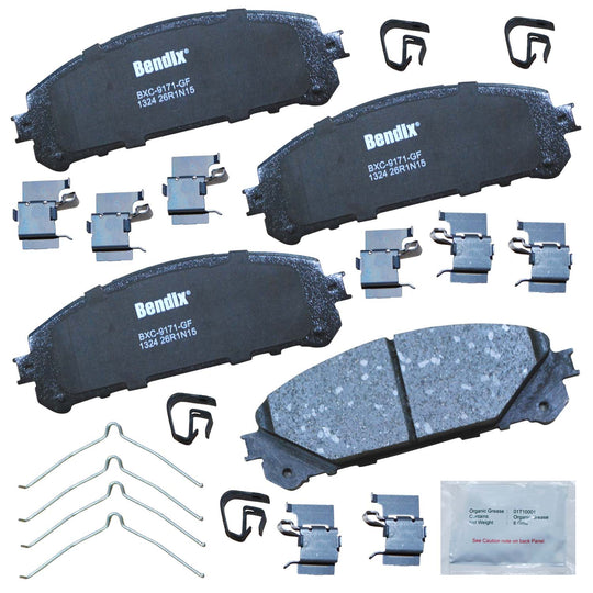 CFC1324 Bendix Priority One Ceramic Disc Brake Pads Bendix Canada