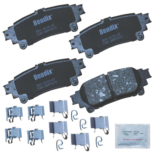 CFC1391 Bendix Priority One Ceramic Disc Brake Pads Bendix Canada